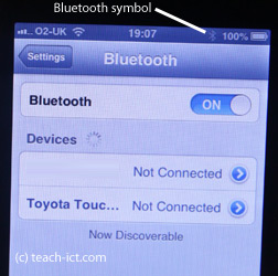 Bluetooth smart phone