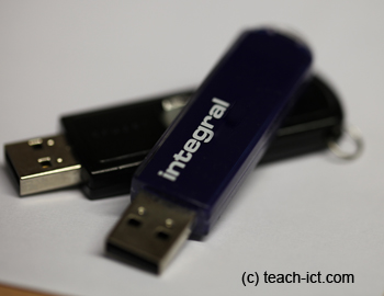 USB memory sticks