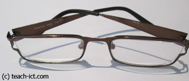 spectacles eye strain