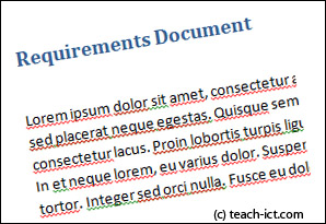 requirements document